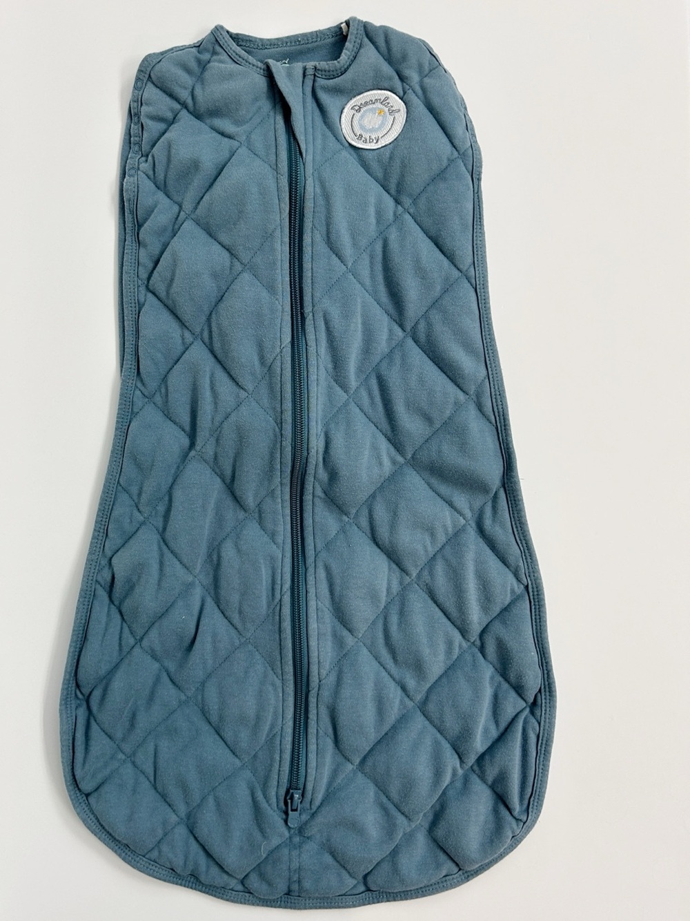 Dreamland Baby Dream Weighted Swaddle Sleep Sack Teal Blue 0-6 Months